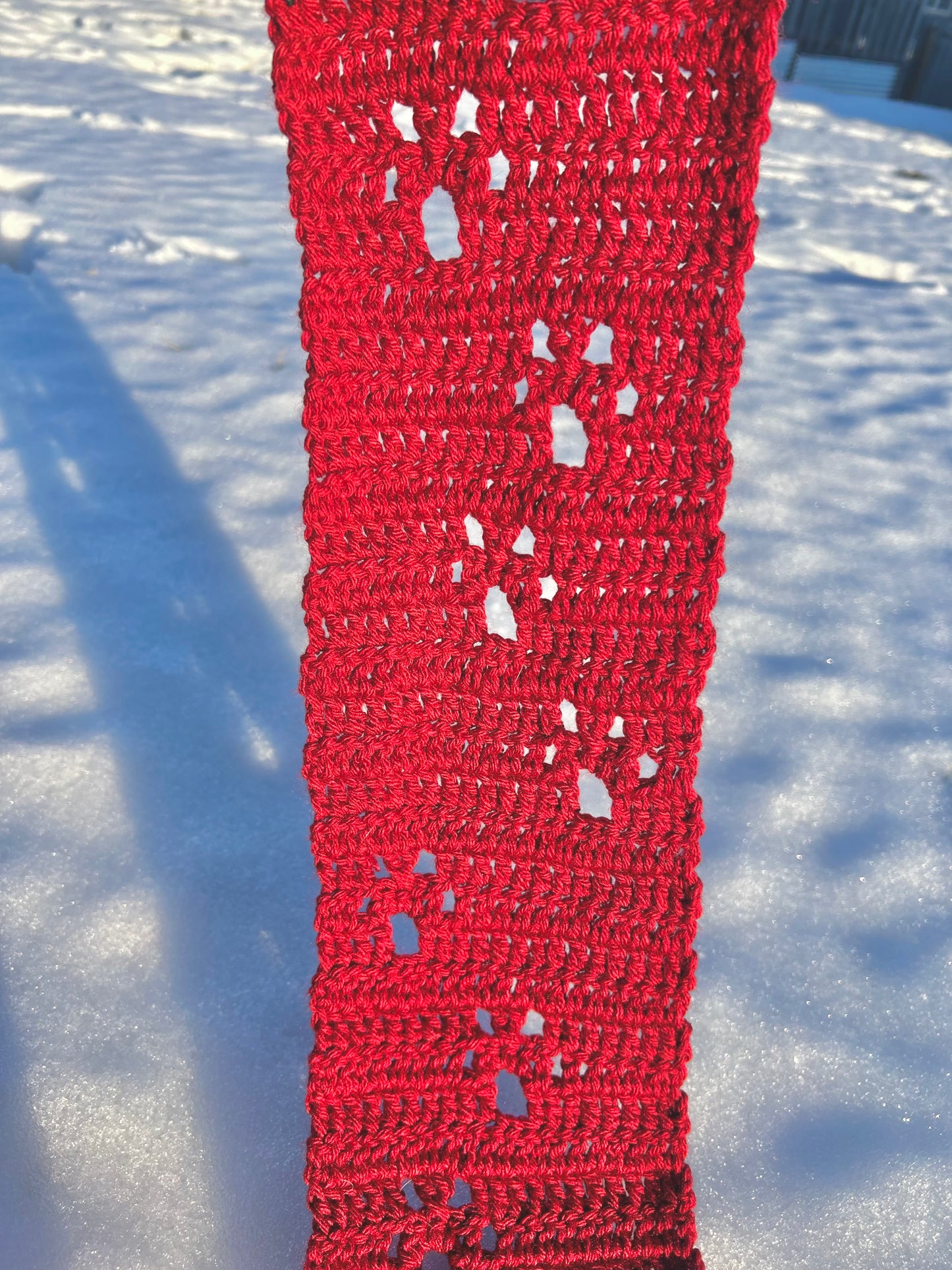 Paw Print Scarf