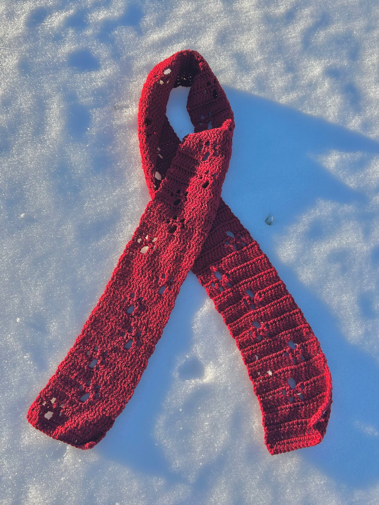 Paw Print Scarf