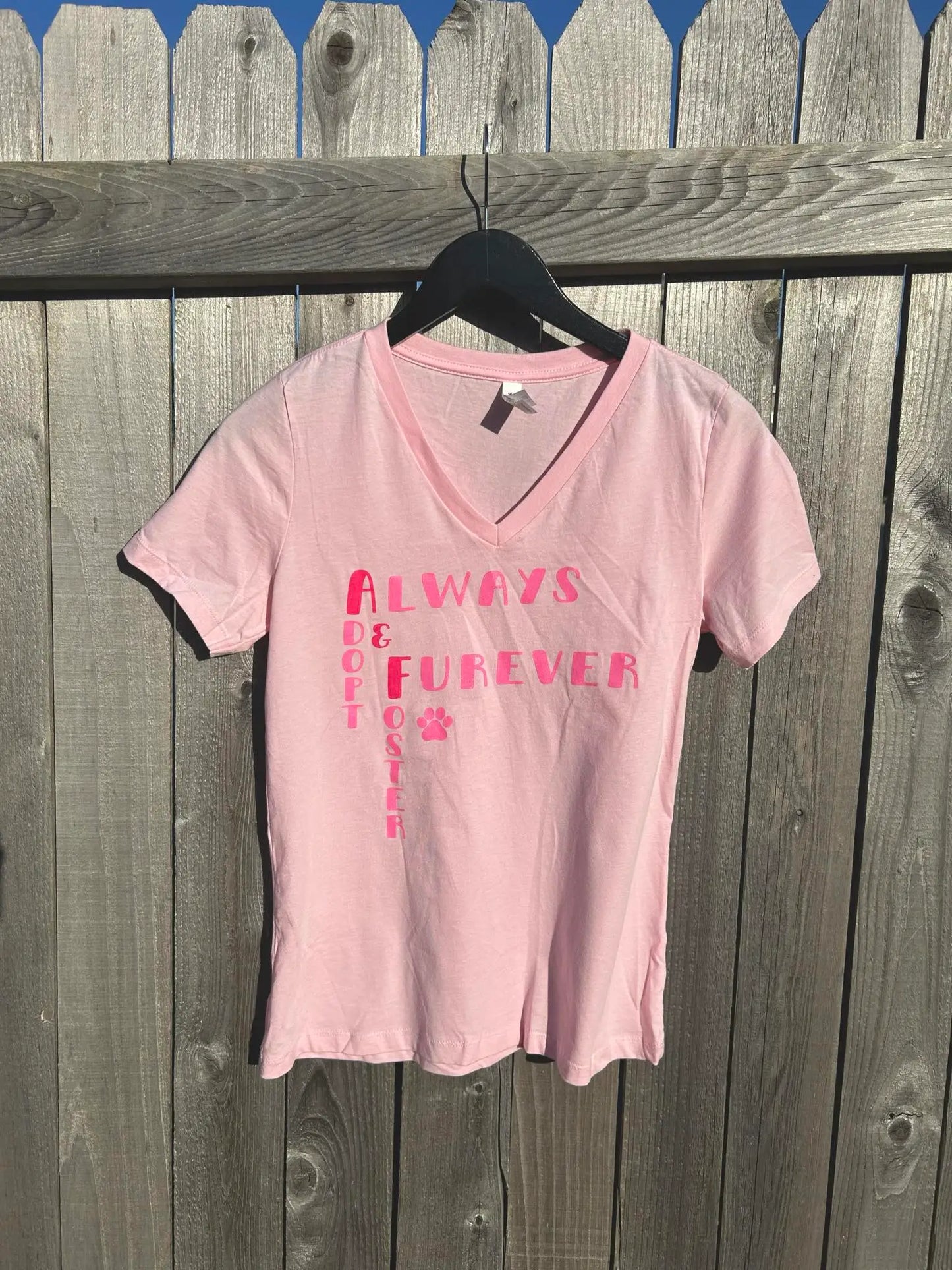 Adopt & Foster V-neck T-Shirt