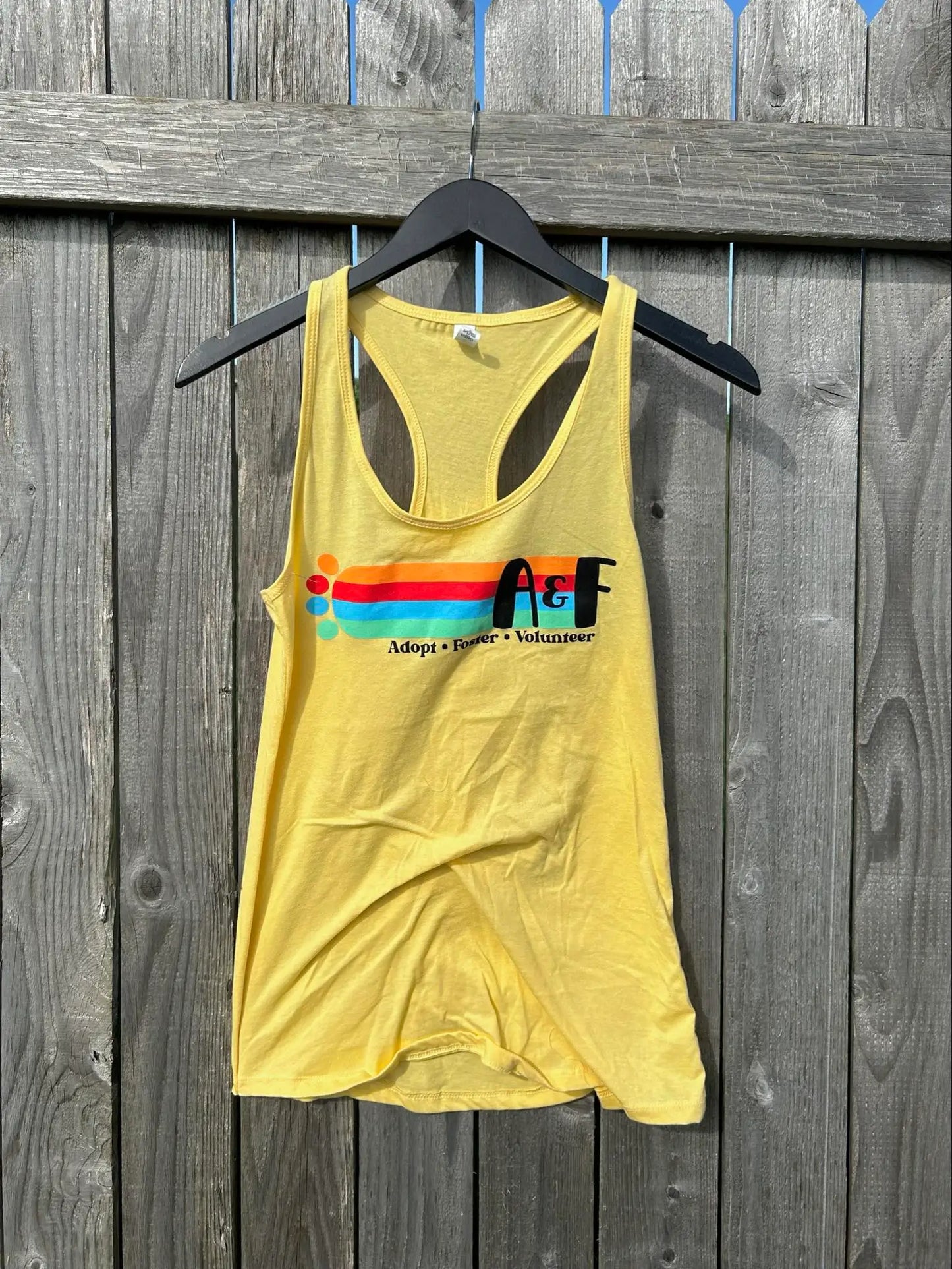 Rainbow Racerback Tank Top